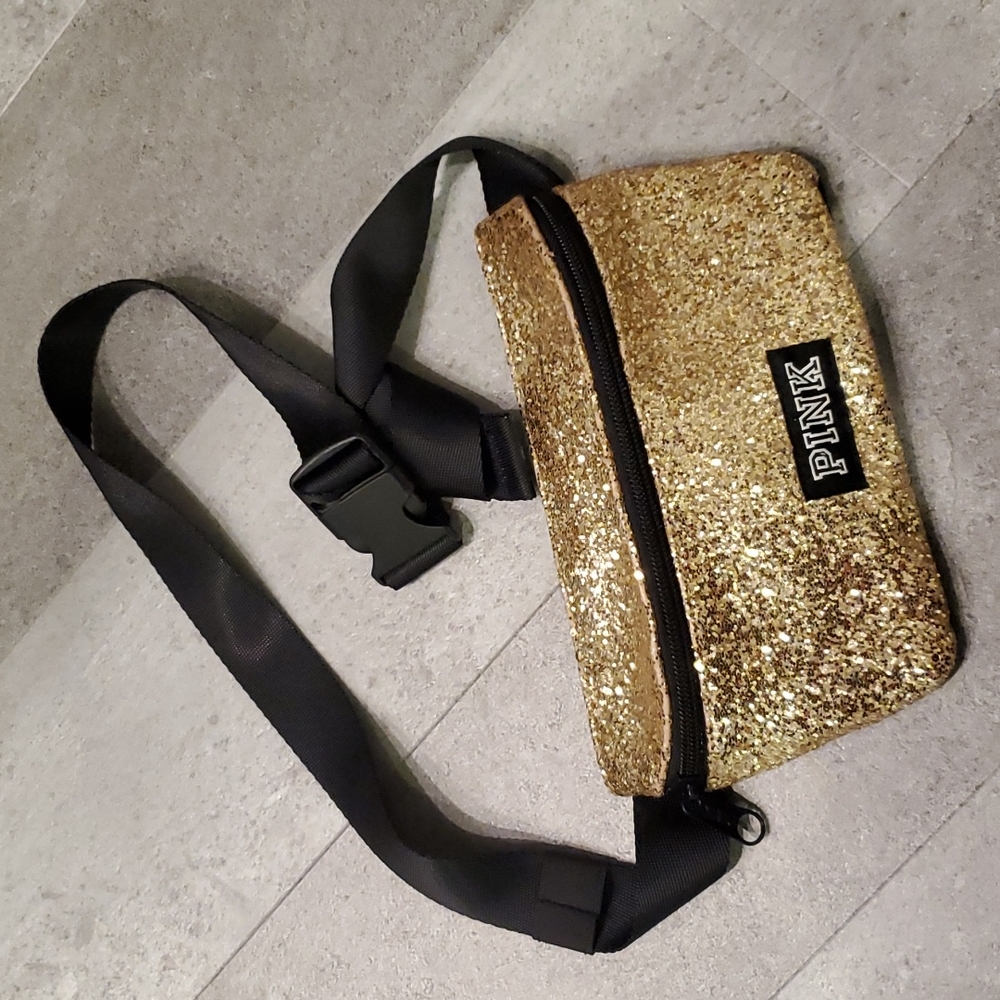 Sold PINK belt bag, fanny pack, festival bag